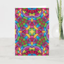 Recherche de kaléidoscope vœux cartes Hippie