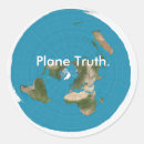 Recherche de terre plate autocollants Équidistant