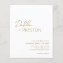 Recherche de feuille brun invitations Simple