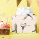 Recherche de yoga papier cadeau Motif