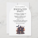 Recherche de haunted house invitations Aquarelle