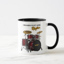 Zoek naar ritme mokken Drummer