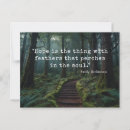 Recherche de citation littéraire vœux cartes Emily dickinson