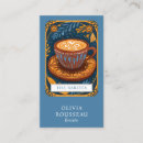 Recherche de barista cartes visite Marque