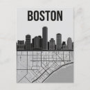 Recherche de ville de boston cartes postales États unis