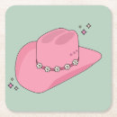 Recherche de cowboy dessous de verres Cowgirl