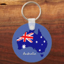 Recherche de drapeau australie porteclés Travel