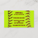 Zoek naar softball visitekaartjes Team