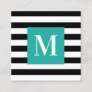 Recherche de turquoise et noir cartes visite Pour elle