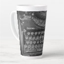 Recherche de machine écrire vintage tasses Journaliste