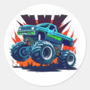 Recherche de monstre mignon autocollants Garçon