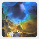 Recherche de monde imaginaire autocollants Espace