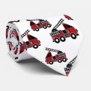 Recherche de camion pompiers cravates Rouge