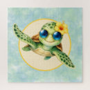 Recherche de tortue mignonne puzzles Animal