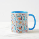 Recherche de motif norvégien tasses Renard