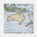 Recherche de cartographie magnets L'autralasie