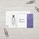 Recherche de ophtalmologues cartes visite Doctor