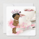 Recherche de african american baby shower invitations Ethnique