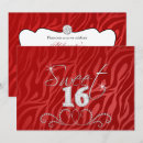 Recherche de bling 16ans anniversaire invitations Seize