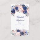 Zoek naar blauwe bloemen visitekaartjes Elegant