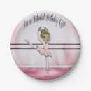 Recherche de ballerine assiettes en papier Mignon