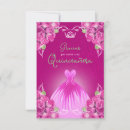 Recherche de quinceañera remerciements cartes Rose