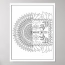 Recherche de stress posters Mandala
