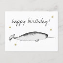 Recherche de anniversaire de baleine cartes postales Baleines