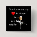 Recherche de aiguille badges Coeur