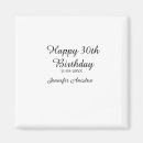 Recherche de anniversaire 30 magnets 30e anniversaire heureux