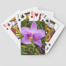 Recherche de orchidée jeux de cartes Violet