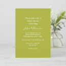 Recherche de vert citron invitations Moderne