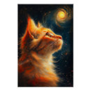 Recherche de grand observé posters Chat