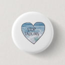 Zoek naar stilte buttons Grappig