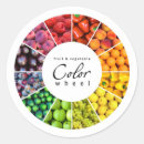 Recherche de roue de couleur autocollants Conception