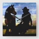 Recherche de western horloges Cowgirl