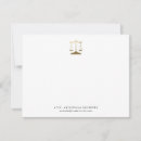 Zoek naar advocaat notitiekaarten Elegant
