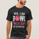 Recherche de bowler hommes tshirts Amant de bowling