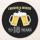 Recherche de verre bière de dessous de verres 18e anniversaire