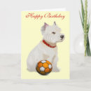 Recherche de westies mignons vœux cartes Heureux