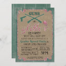 Zoek naar pistool uitnodigingen Glitter