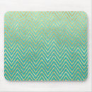 Recherche de zigzag vert tapis souris Rayures