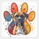 Recherche de peinture de chien autocollants Coloré