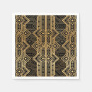 Recherche de gatsby serviettes Noir et or