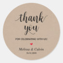 Recherche de fêter autocollants Merci