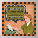 Zoek naar secretaresse posters Retro