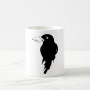Zoek naar zwarte kraai mokken Raven