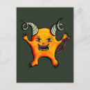 Zoek naar schattige monsters briefkaarten For kids
