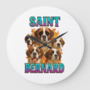 Recherche de loup de chien horloges Amusant