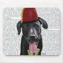 Recherche de labrador noir tapis souris Feuilles de fleurs